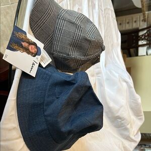 Plaid and Denim Bucket Hats